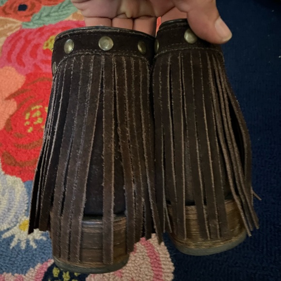 Corral Fringe Ankle Boots - Picture 5 of 7